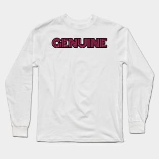 Genuine Long Sleeve T-Shirt